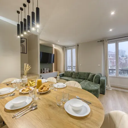 Moderne Proche Paris Apartment *